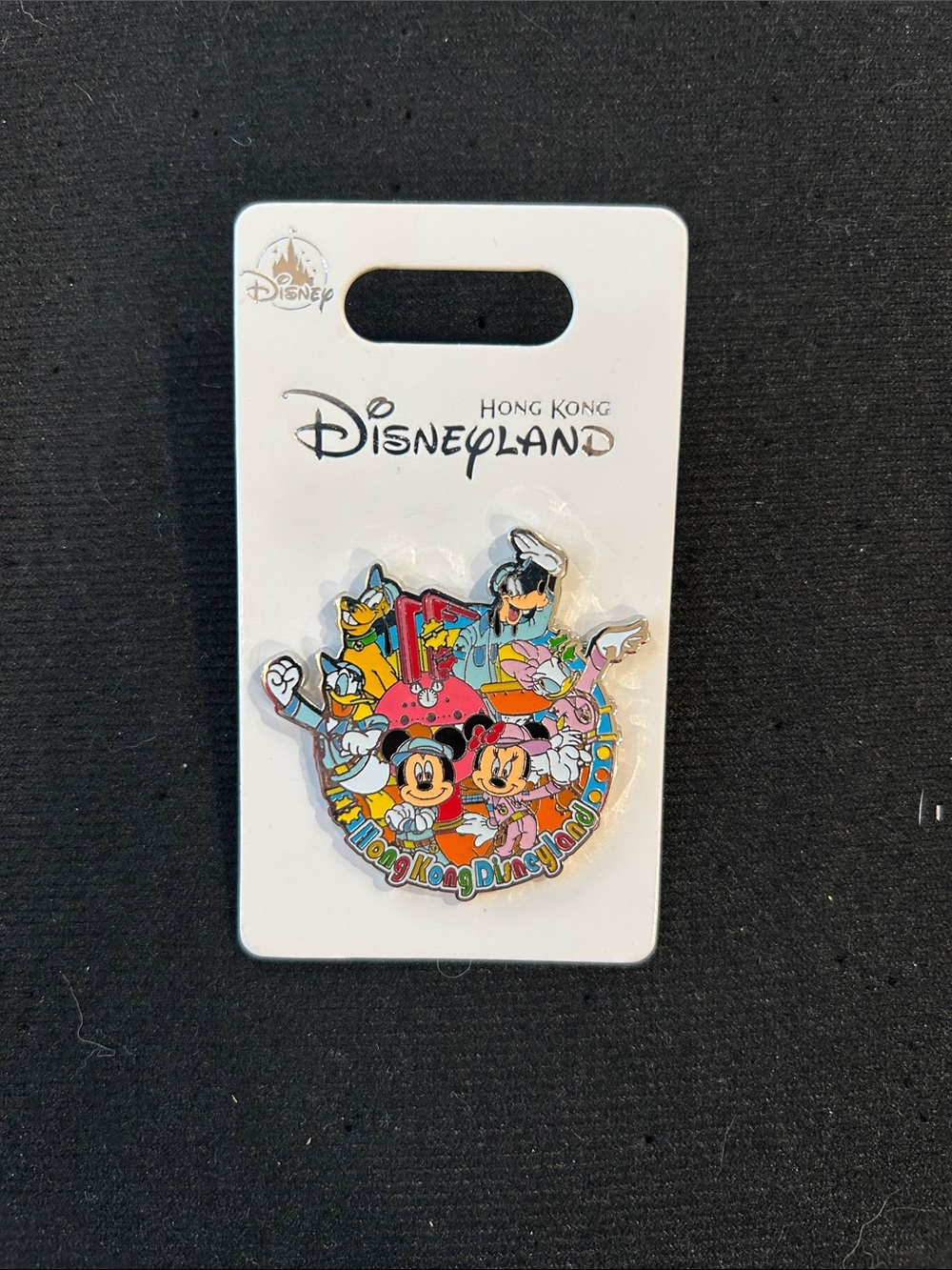 Hong Kong Disneyland Mickey and Friends Pin